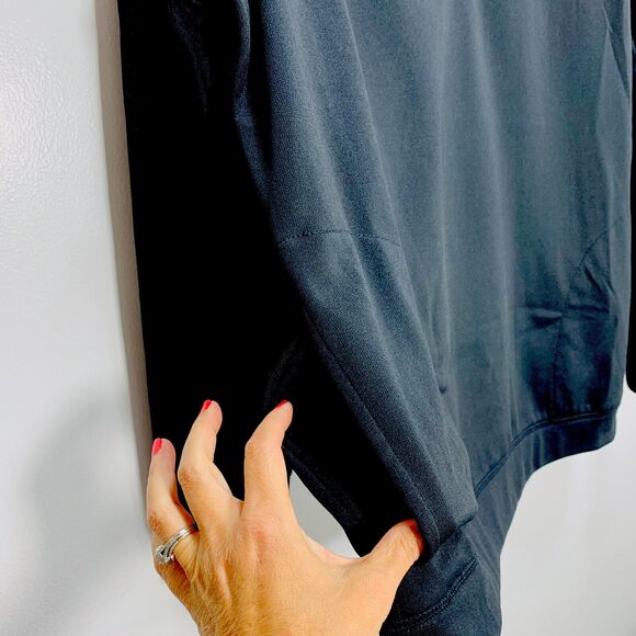 PGA Tour Pro Series Golf Pullover Mens Size L Black Blue 1/4 Zip Jacket Golf LN - Picture 3 of 7